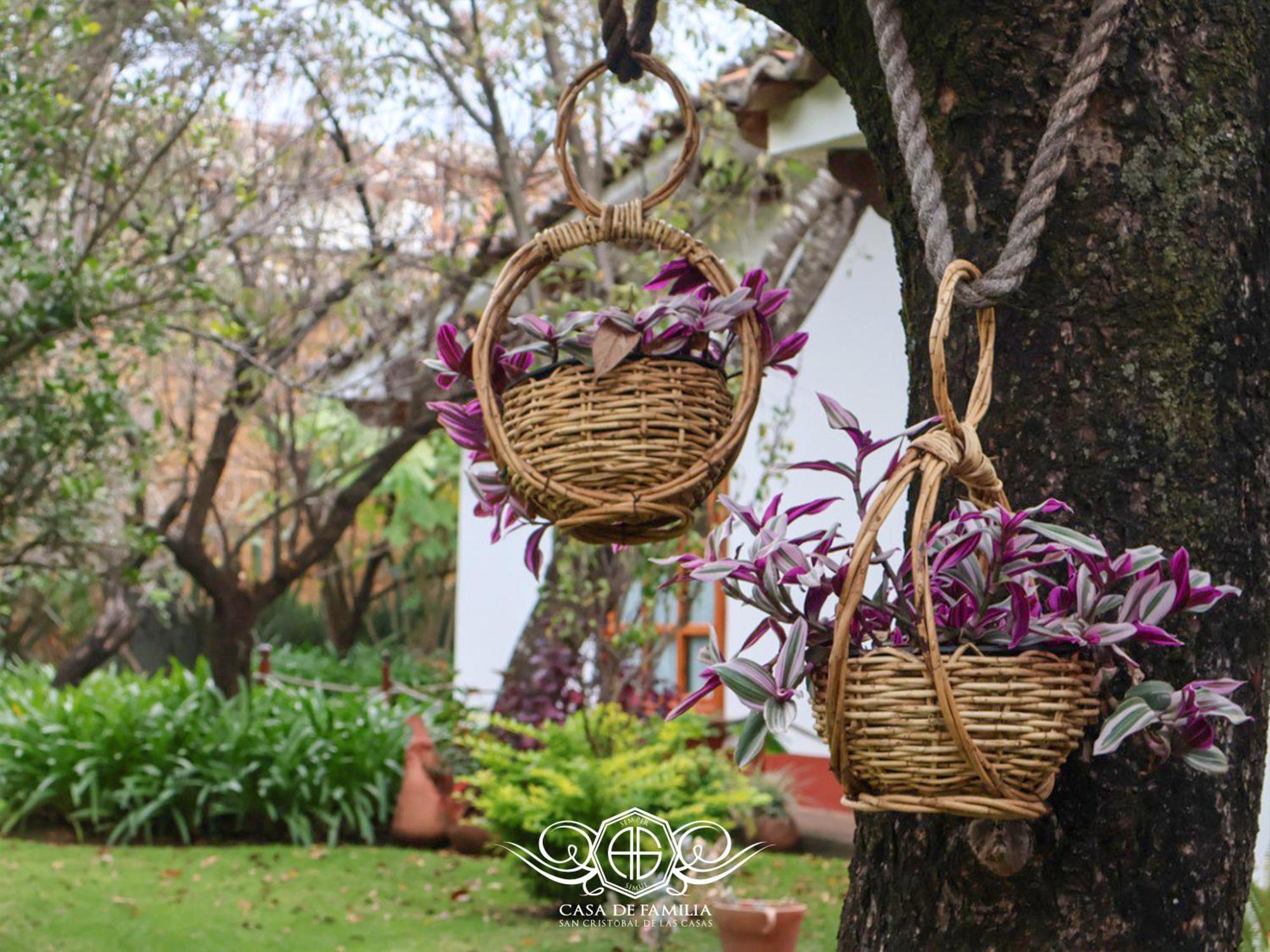 Hotel Casa De Familia De San Cristobal ซานกริสโตบัล เด ลาสกาซาส ภายนอก รูปภาพ